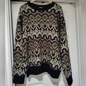 DRIES VAN NOTEN Metalized Sweater